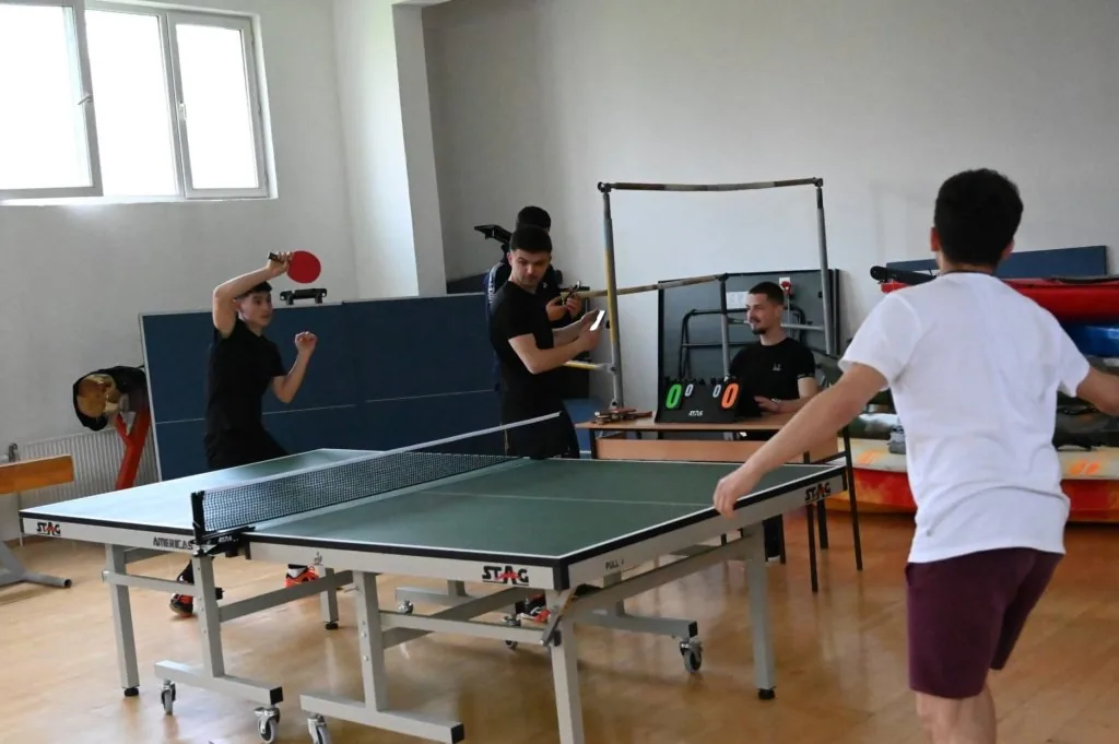 Liga Universitare vazhdoi me garat në pingpong që u mbajtën në ambientet e Fakultetit të Edukimit Fizik dhe Sportit të UP-së