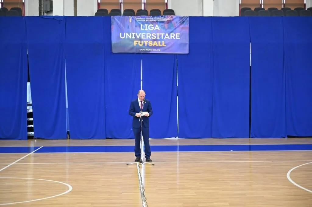 Në sallën “1 Tetori” në Prishtinë sot u shënua hapja zyrtare e Ligës Universitare në Futsall