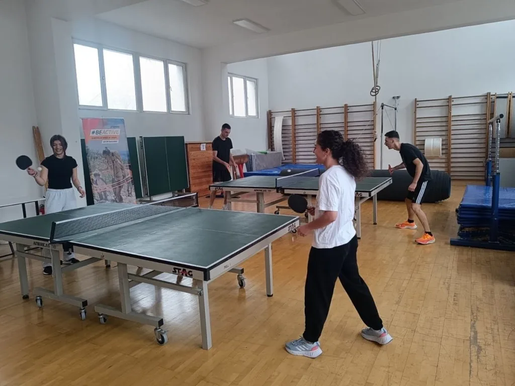 FSUNK shënon aktivitetin e radhës në PingPong në kuadër të #BeActive – Javës Evropiane të Sportit