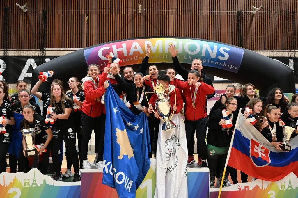 Universiteti i Prishtinës "Hasan Prishtina" merr dy çmime në Kampionatin e 8-të Botëror Ndëruniversitar - Parisi 2023